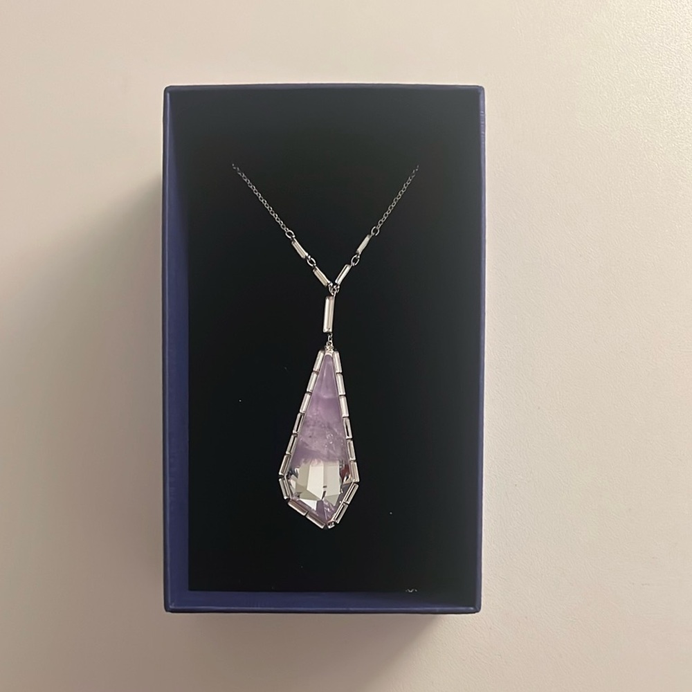 Swarovski Allure Organic Cut Pendant Necklace